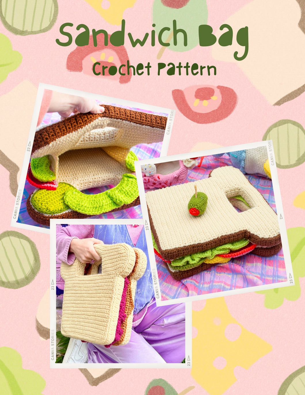 Sandwich Bag Crochet Pattern