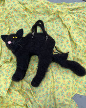 Load image into Gallery viewer, Black Cat Bag
