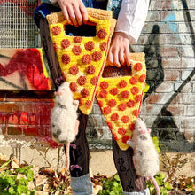 Load image into Gallery viewer, Pizza Rat Bag Crochet Pattern
