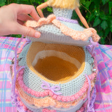 Load image into Gallery viewer, Blue Barbie Cake Bag
