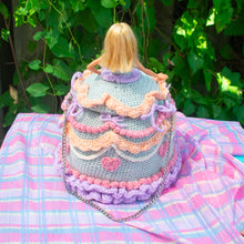 Load image into Gallery viewer, Blue Barbie Cake Bag
