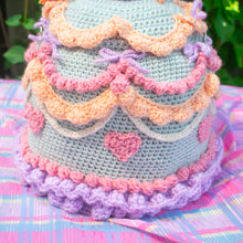 Load image into Gallery viewer, Blue Barbie Cake Bag
