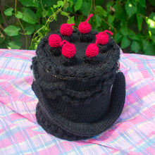 Load image into Gallery viewer, Black Cake with Cherries
