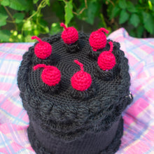 Load image into Gallery viewer, Black Cake with Cherries
